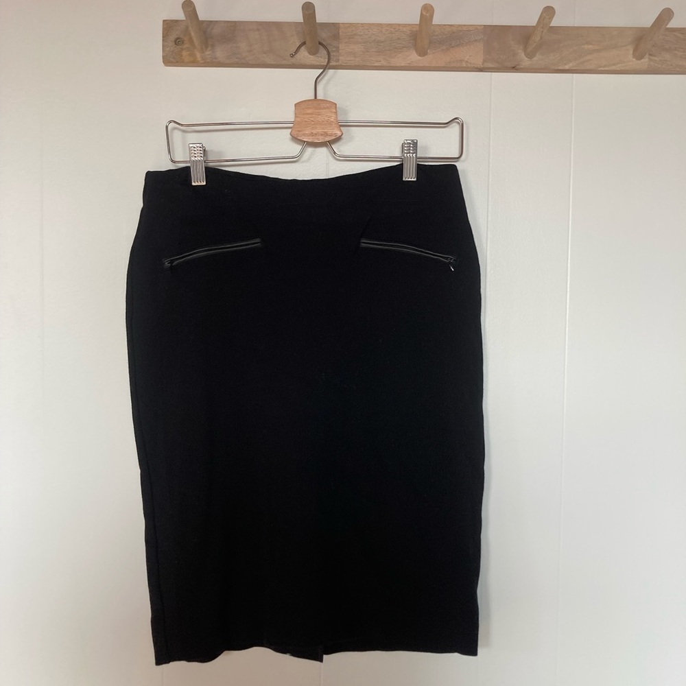 Talbots black pencil skirt, size 6